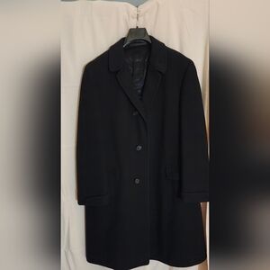 Men's Black Pea Coat